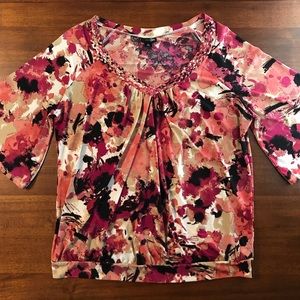 NWOT East 5th Stretch 🔔 Blouse Size XL